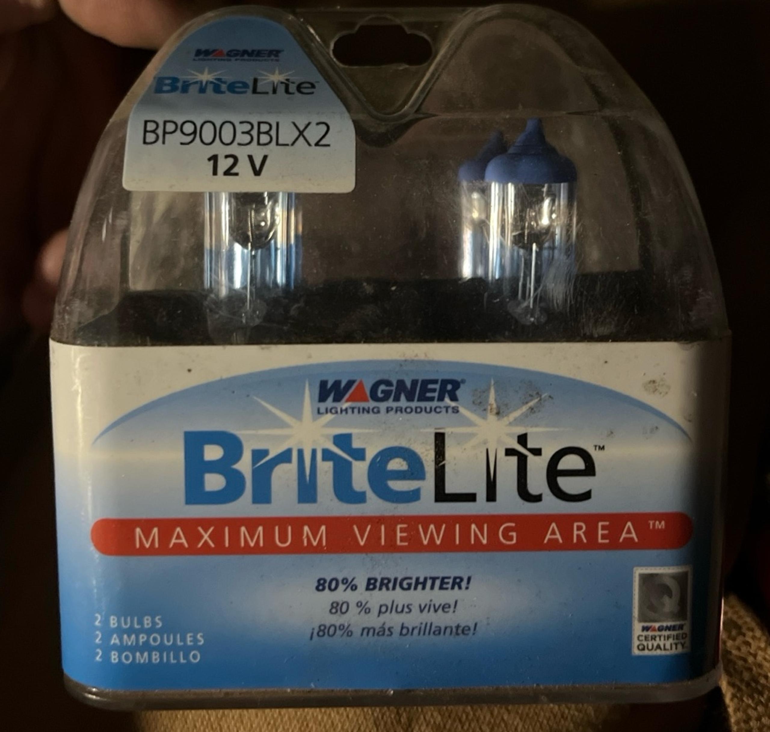 Brite lite 2 bulbs