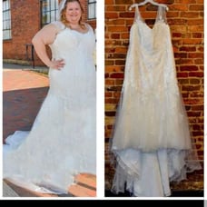 size 24 wedding dress