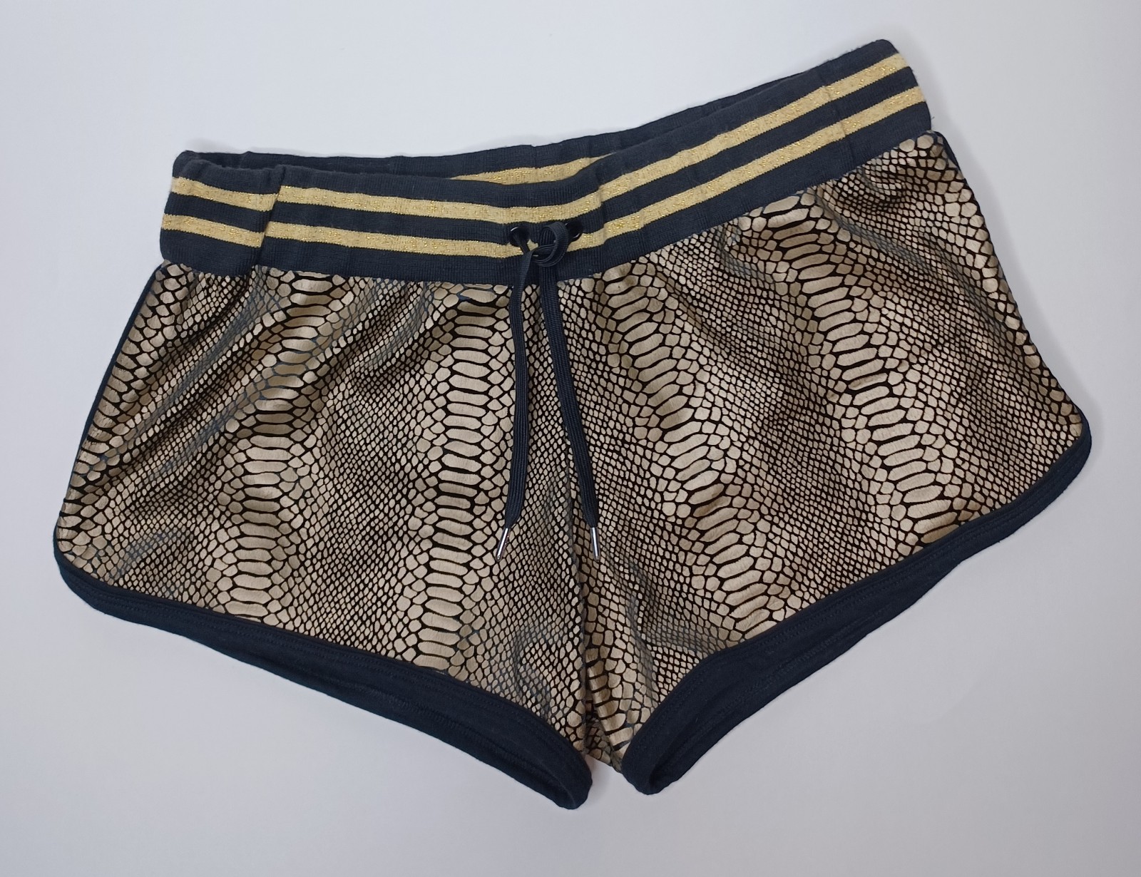 Andrew Christian Reptile Skin Metallic Trunks