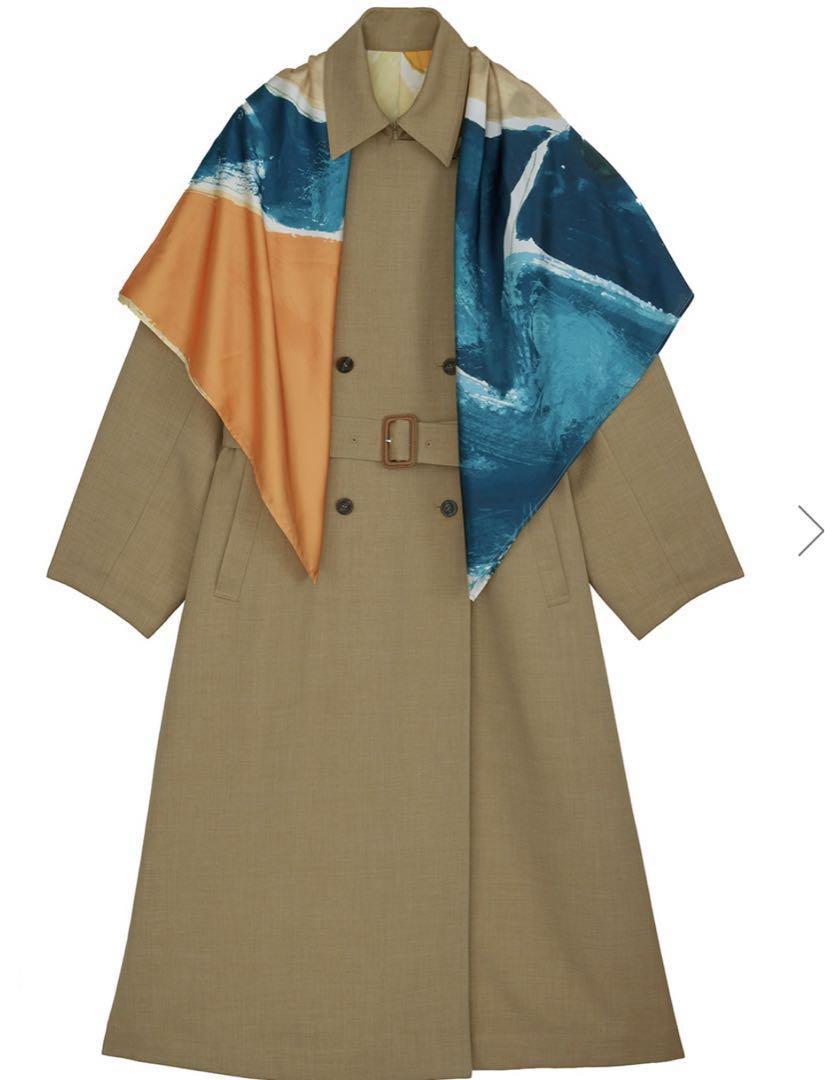 2025年のクリスマスの特別な衣装 New】MY DEAR REVERSIBLE TRENCH COAT ジャケット・アウター