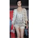 Tory Burch Enid Shell Embellished Tulle Nude Tank, Top Women Size 8 NWT