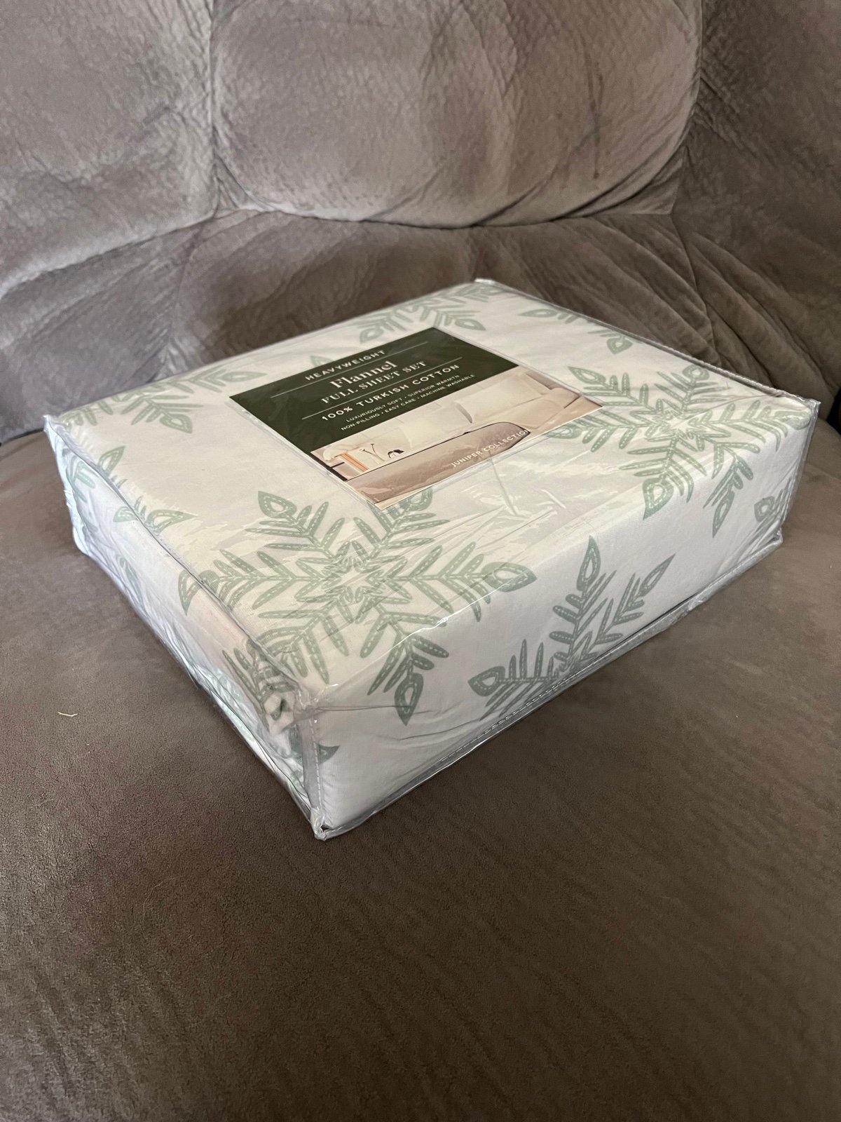 100% Turkish Cotton Flannel Full Sheet Set Heavyweight