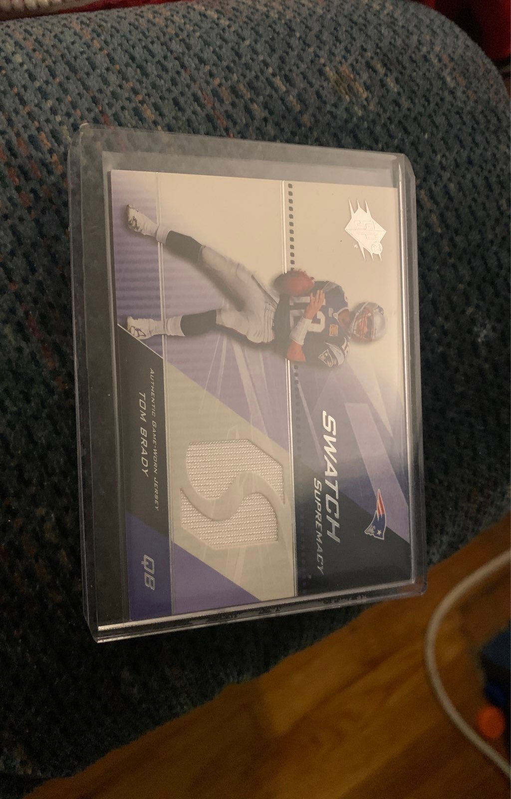 Tom brady jersey card