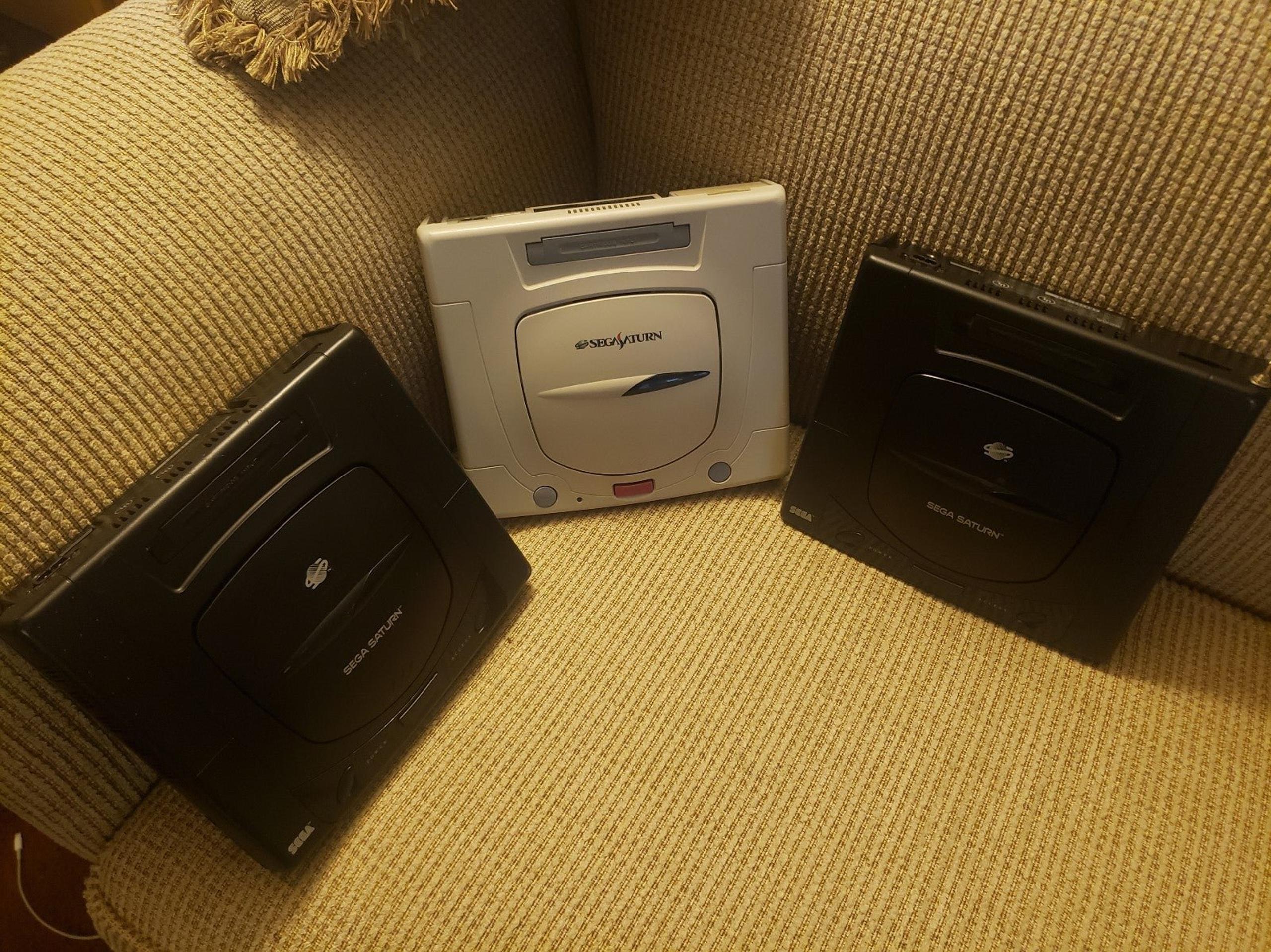 Custom Sega Saturn Starter Set: Fram, Internal Memory, Region Free Bios + more