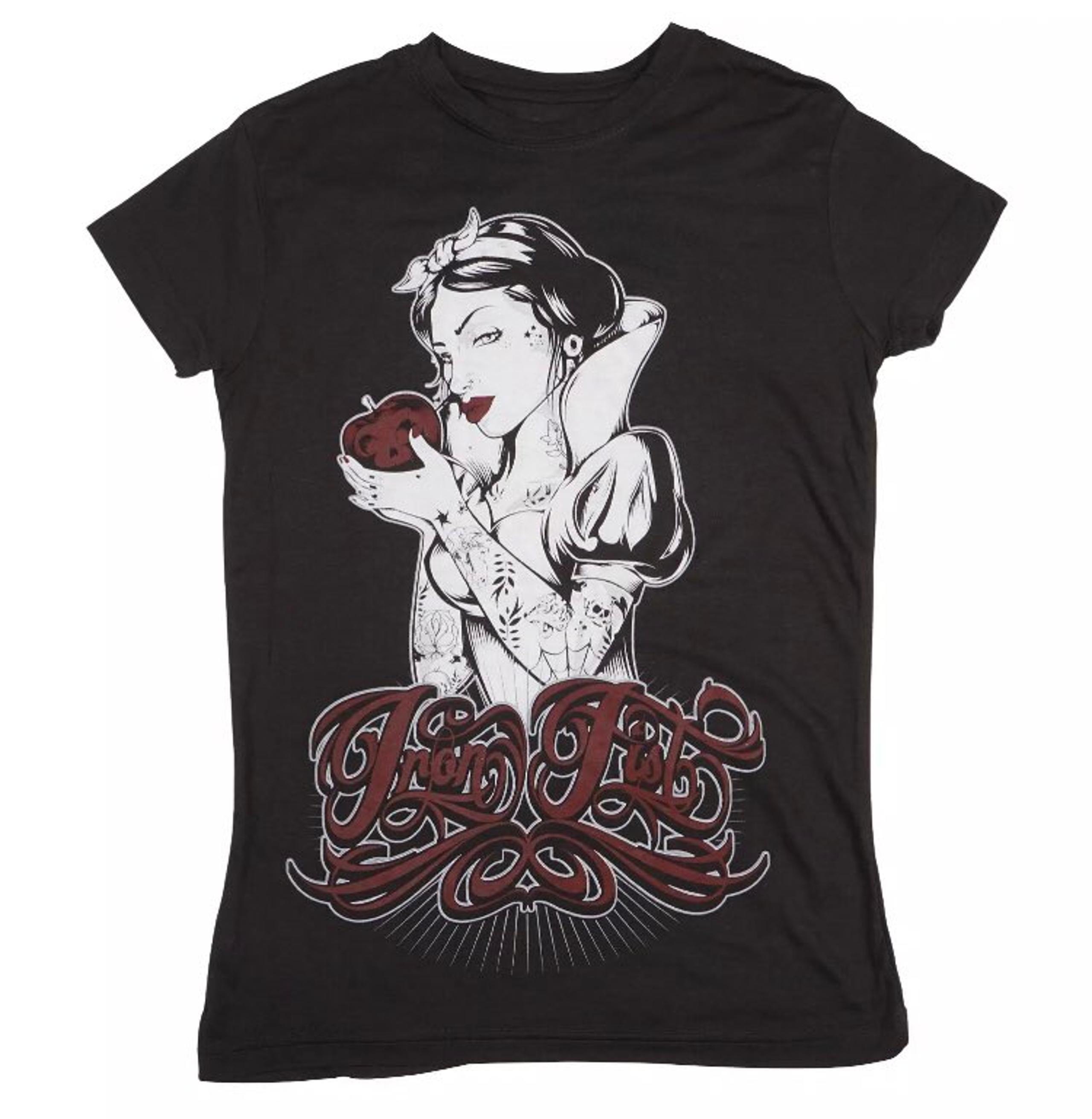Iron Fist Tattoo Snow White Blanca Nieves Tee Shirt NEW