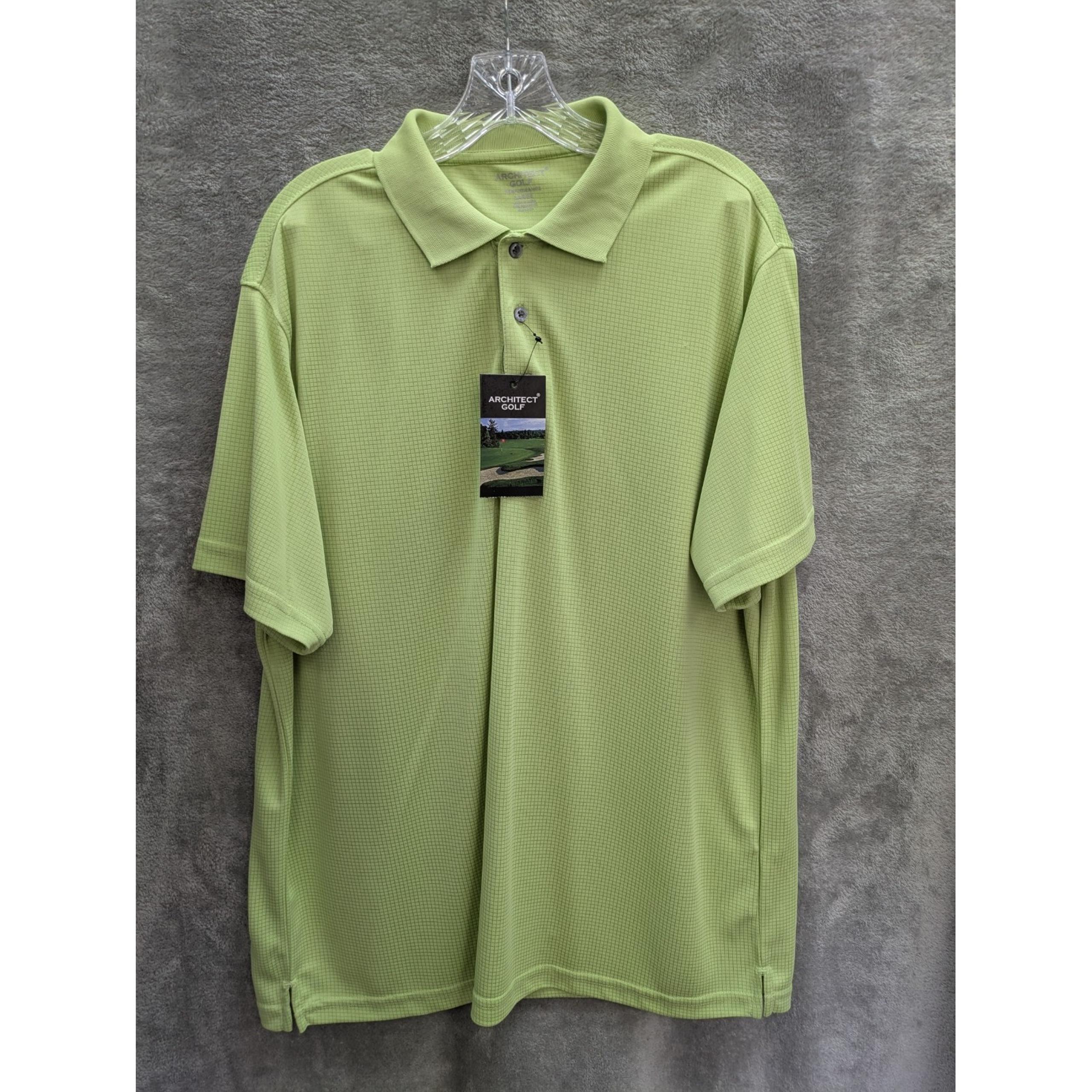 Men's Golf Polo Shirt Large Green