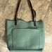 Portland Leather sage leather tote