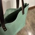 Portland Leather sage leather tote