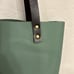 Portland Leather sage leather tote