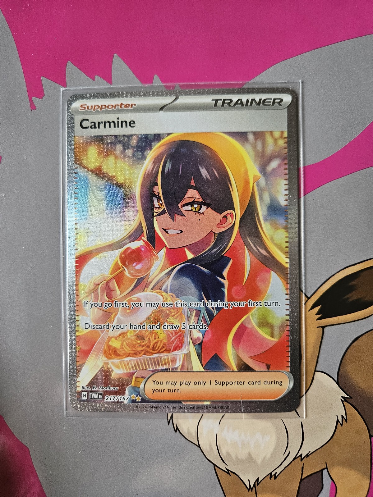 Pokemon Carmine - 217/167 - SV06: Twilight Masquerade (TWM)