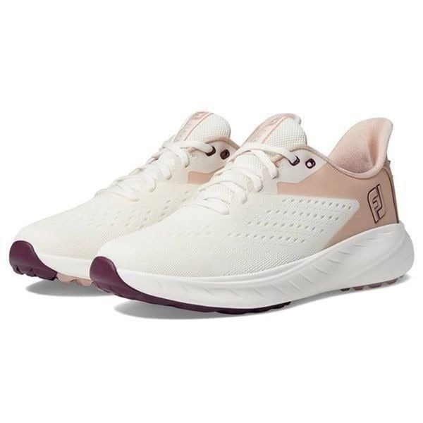 FJ FootJoy Flex XP Golf Shoes Women’s Sneakers Beige/Peach Size 9