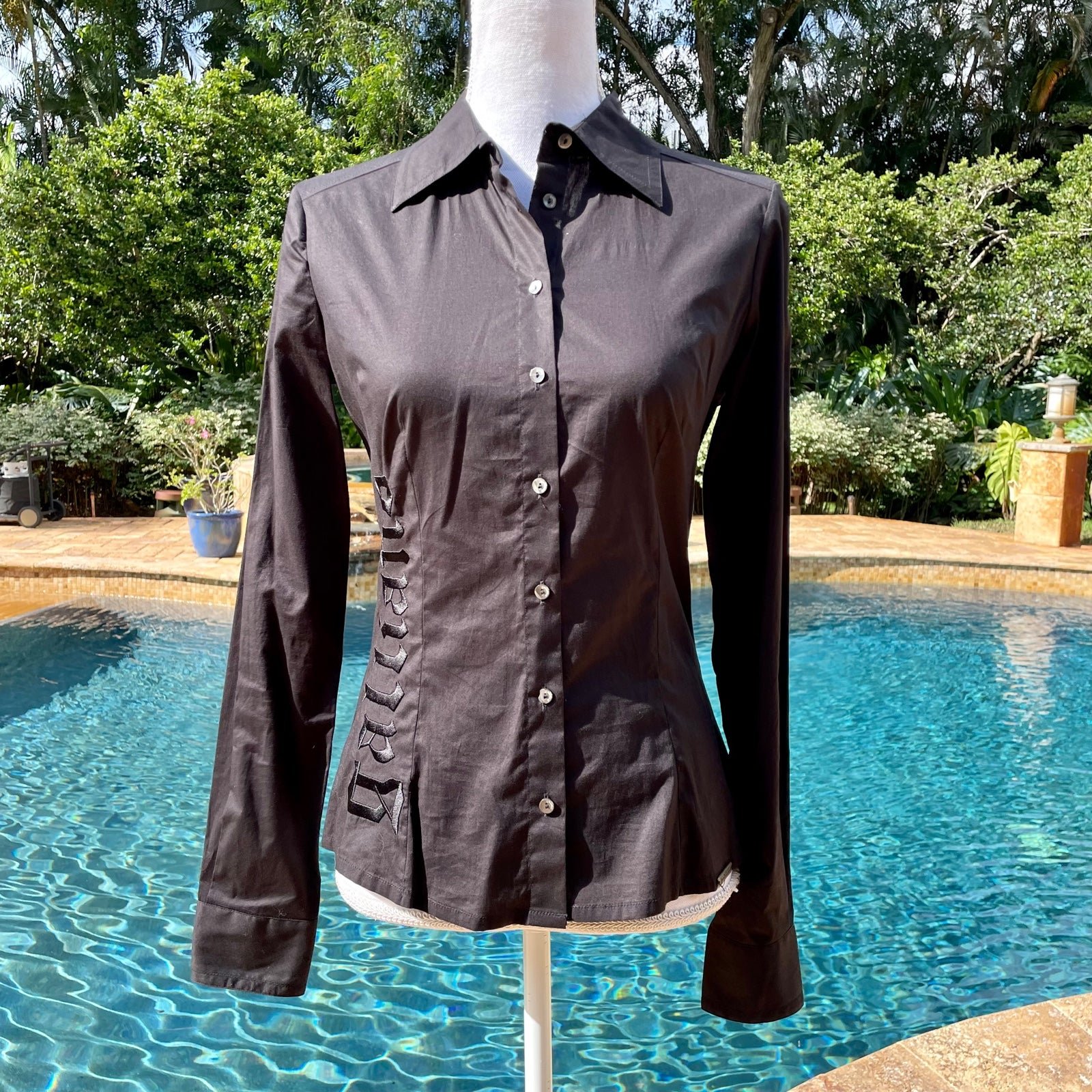 EUC! Galliano Fitted Button Down Shirt