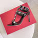 Studded Heel Lace Sandals Leather Calfskin Garavani Sandals