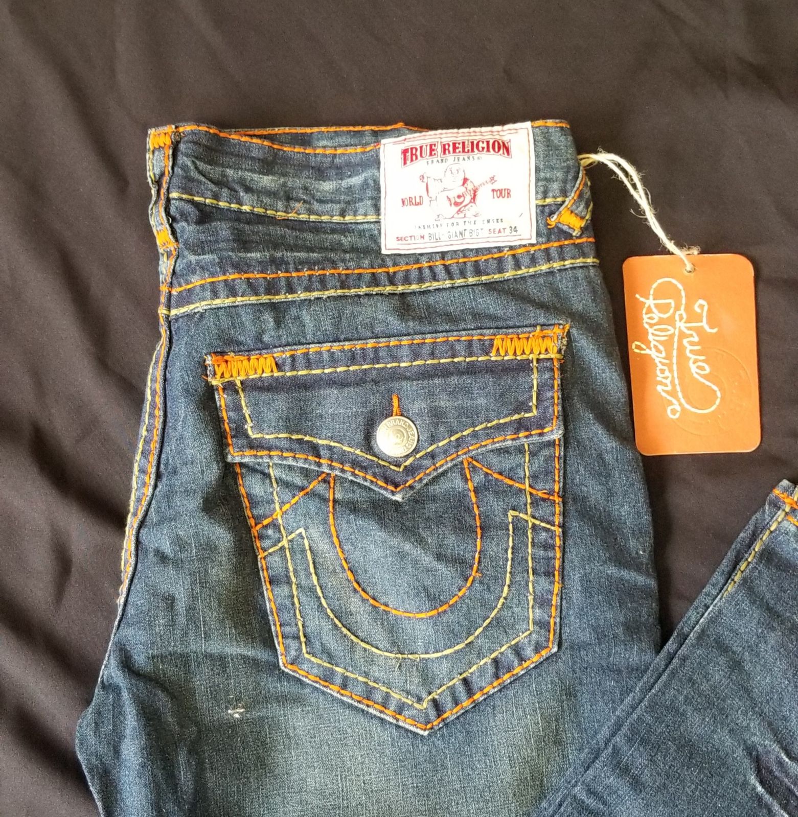 True Religion Jeans men billy giant big