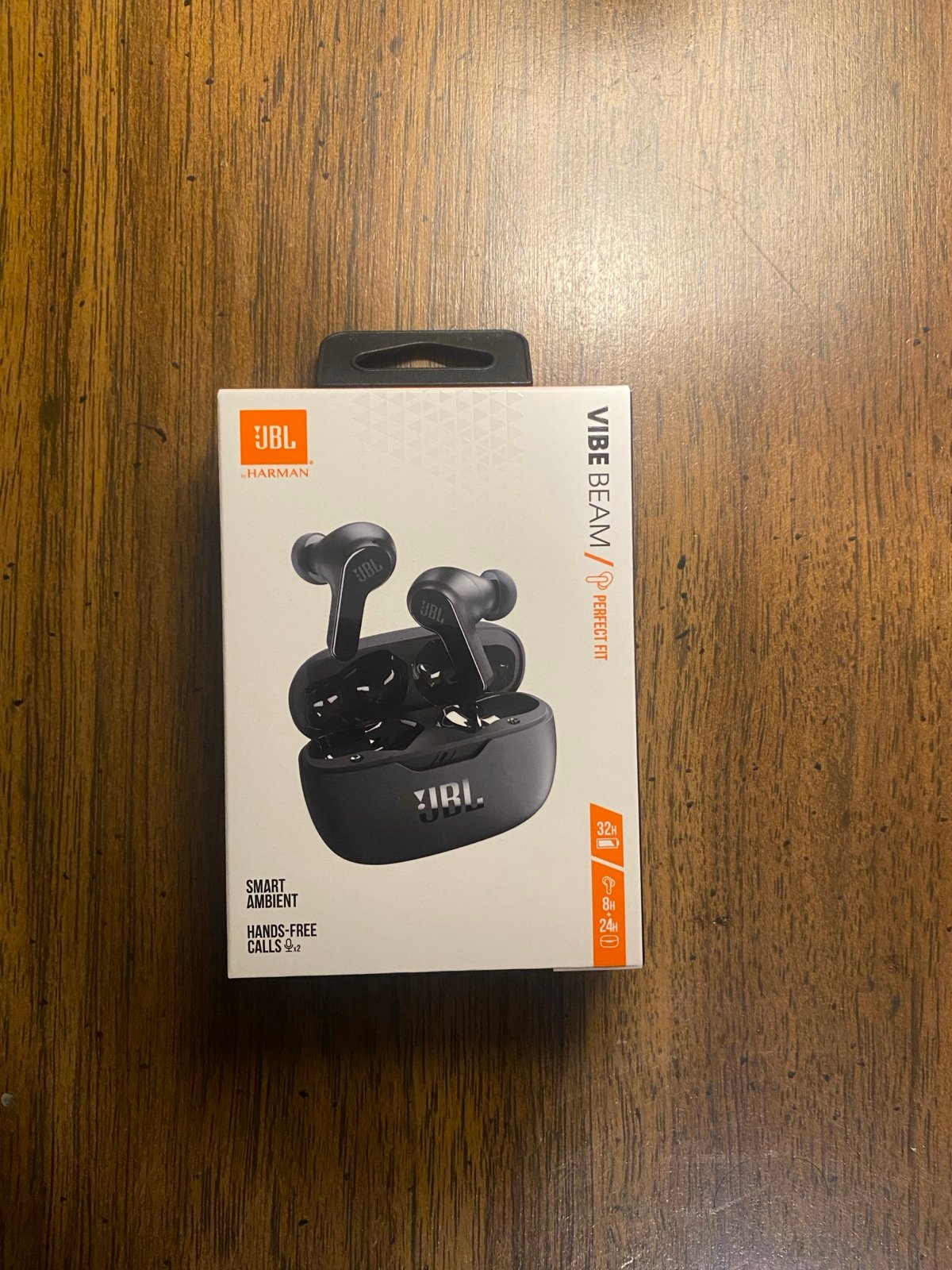 JBL Vibe Beam True Wireless Black Earbuds