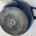 Vintage COPCO D2 DENMARK Blue Large Cast Iron Enamel Dutch Oven W/lid Midcentury