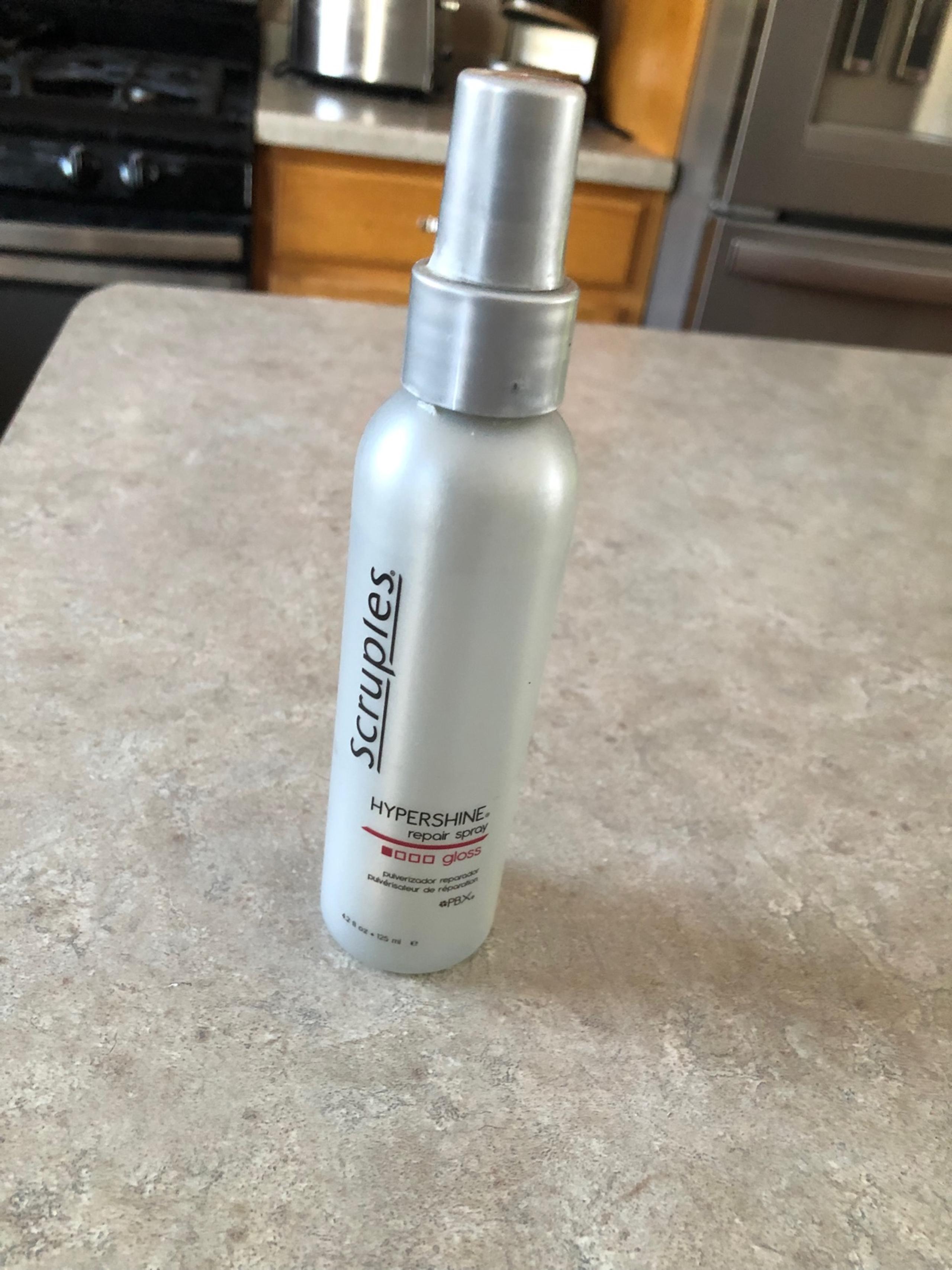Scruples Hypershine Repair Spray Gloss 4.2 oz 90% full