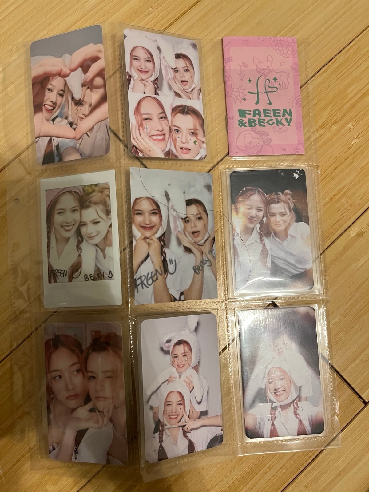 FreenBecky say yes full complete set with Polaroid