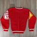 Vintage The Membership Child Sz 8/10 Red Traffic Signs Knit Sweater Made in USA
