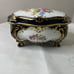 Vintage large JLMENAU Graf Von Henneberg Echt Kobalt rectangle trinket box
