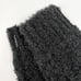 LULULEMON Ombre Knit Textured Mittens Womens Medium Large M/L Black Gray NWT