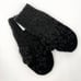 LULULEMON Ombre Knit Textured Mittens Womens Medium Large M/L Black Gray NWT