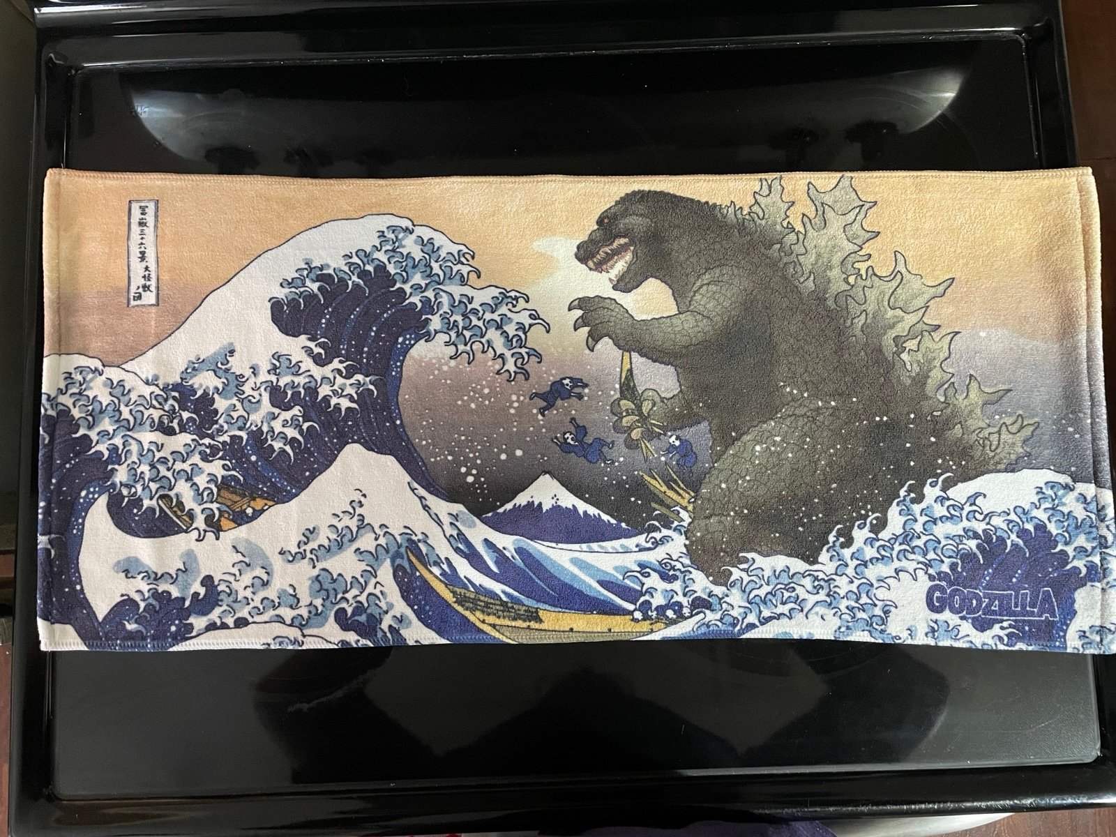 Face Towel Thirty-six Views of Mount Fuji - Giant Monsters TOHO Godzilla Store