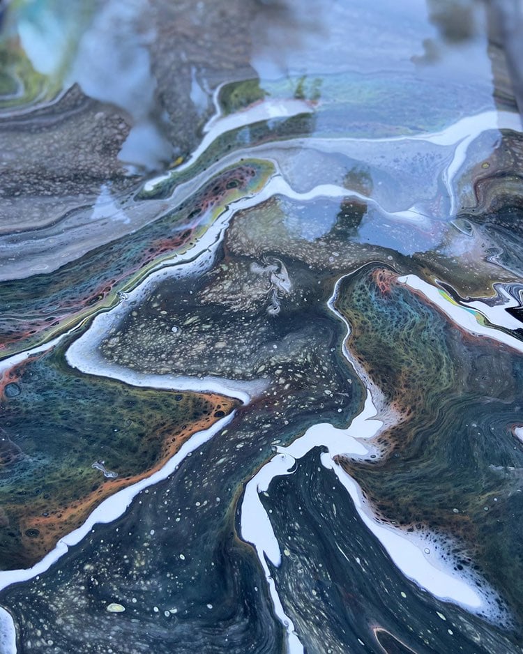 Acrylic Pour Painting