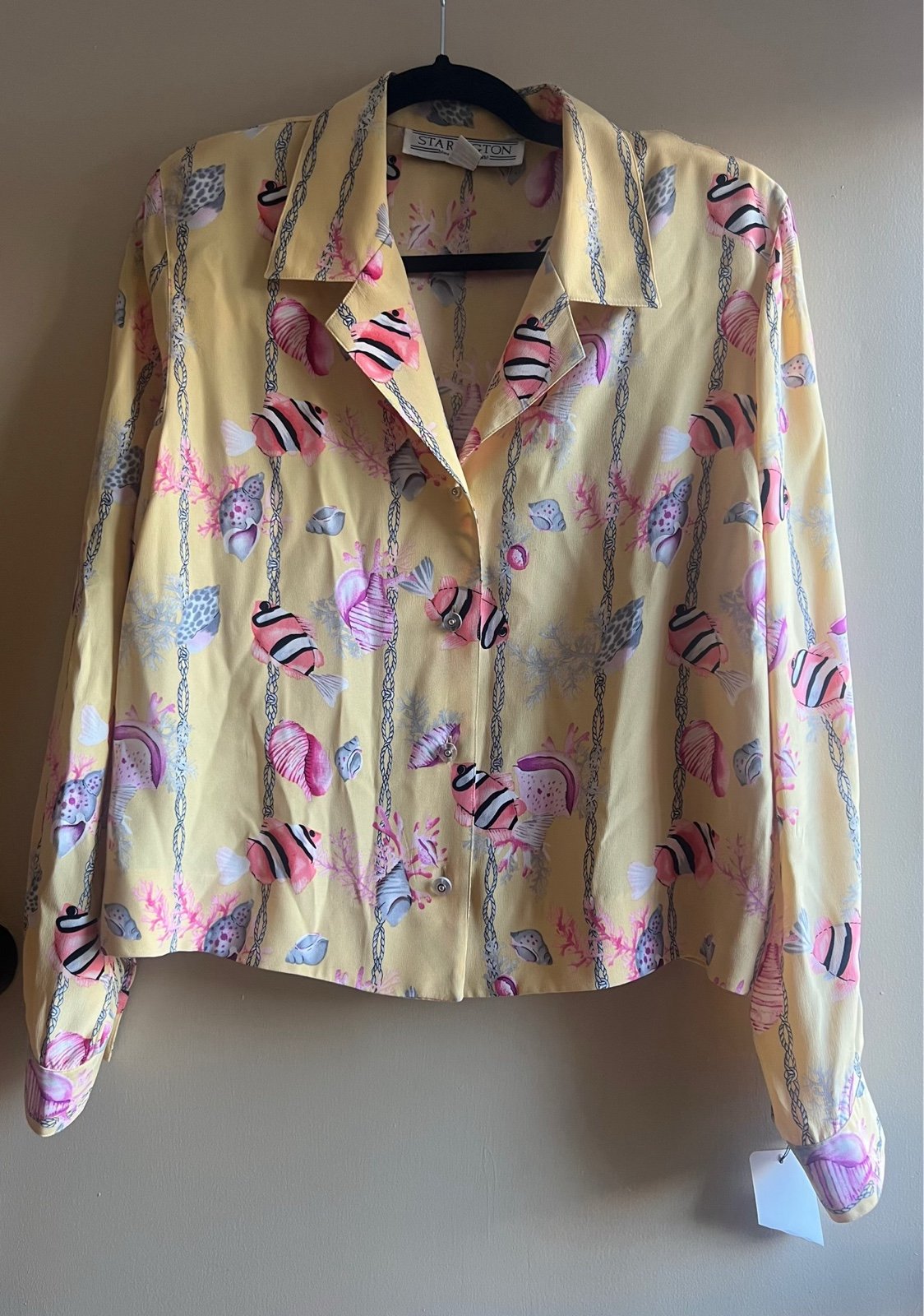 Starington button down vintage blouse
