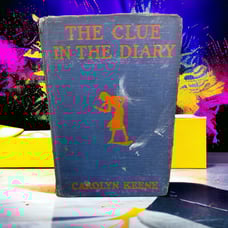 Nancy Drew #7 THE CLUE IN THE DIARY Carolyn Keene, Early Printing 1932, hc