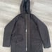 Large everlane renew black coat