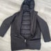 Large everlane renew black coat