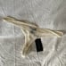 Kiki de Montparnasse creme white thong L