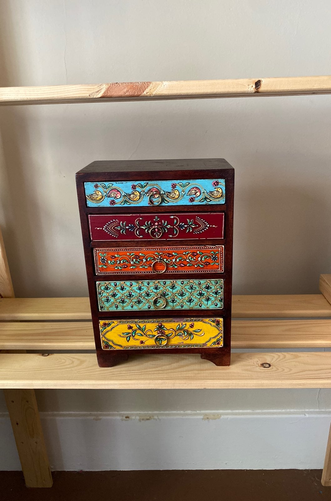 Beautiful Wooden jewelry drawer box