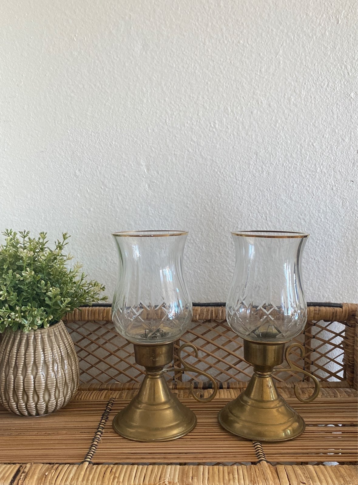 Vintage Brass Laterns