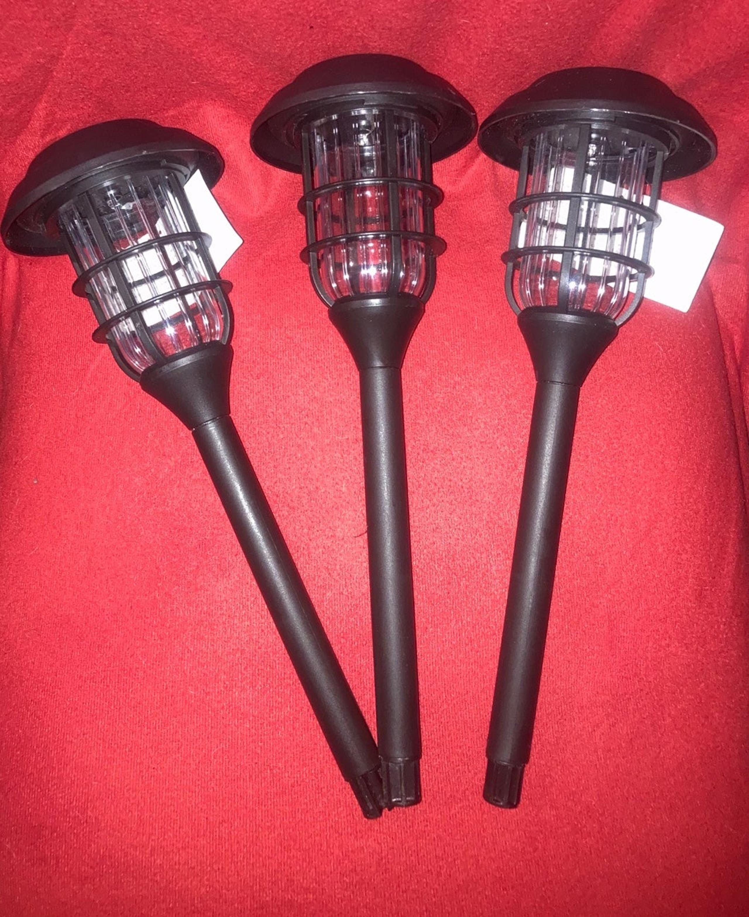 New 3-Large solar lights