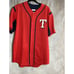 Texas Rangers Michael Young #10 Red MLB Baseball Majestic Jersey Men's M