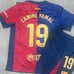 Lamine Yamal kids soccer kit