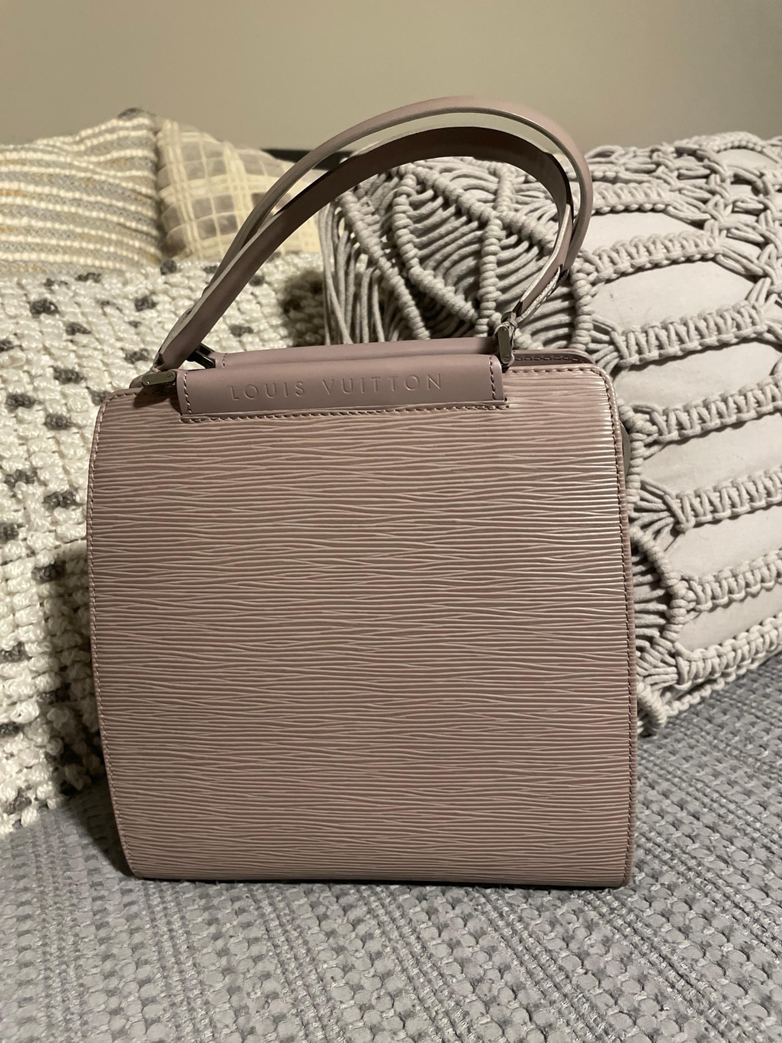 Louis Vuitton Lilac Grey EPI Handbag