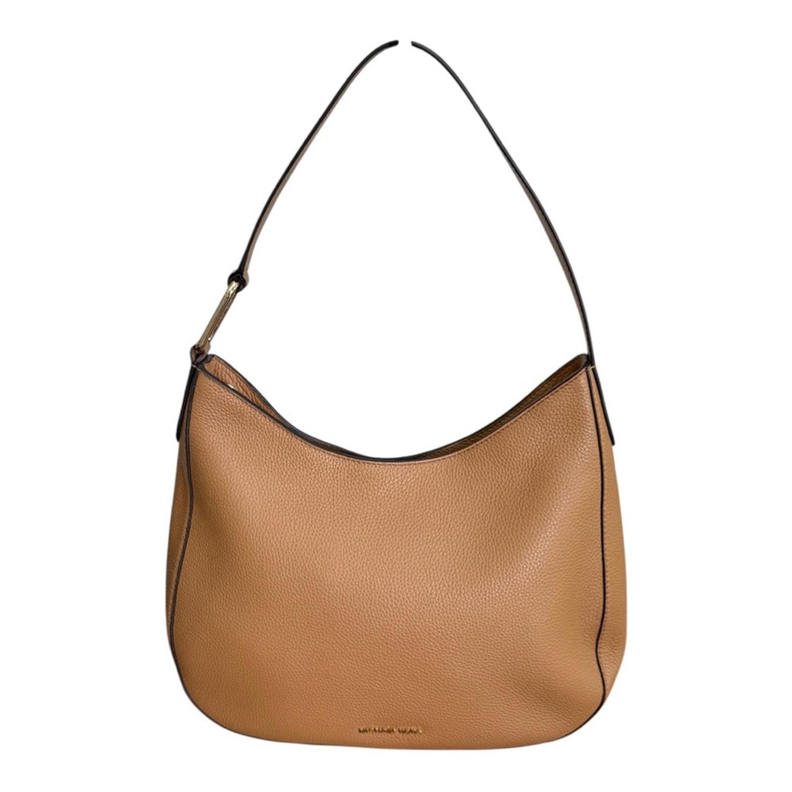 michael kors tan shoulder bag