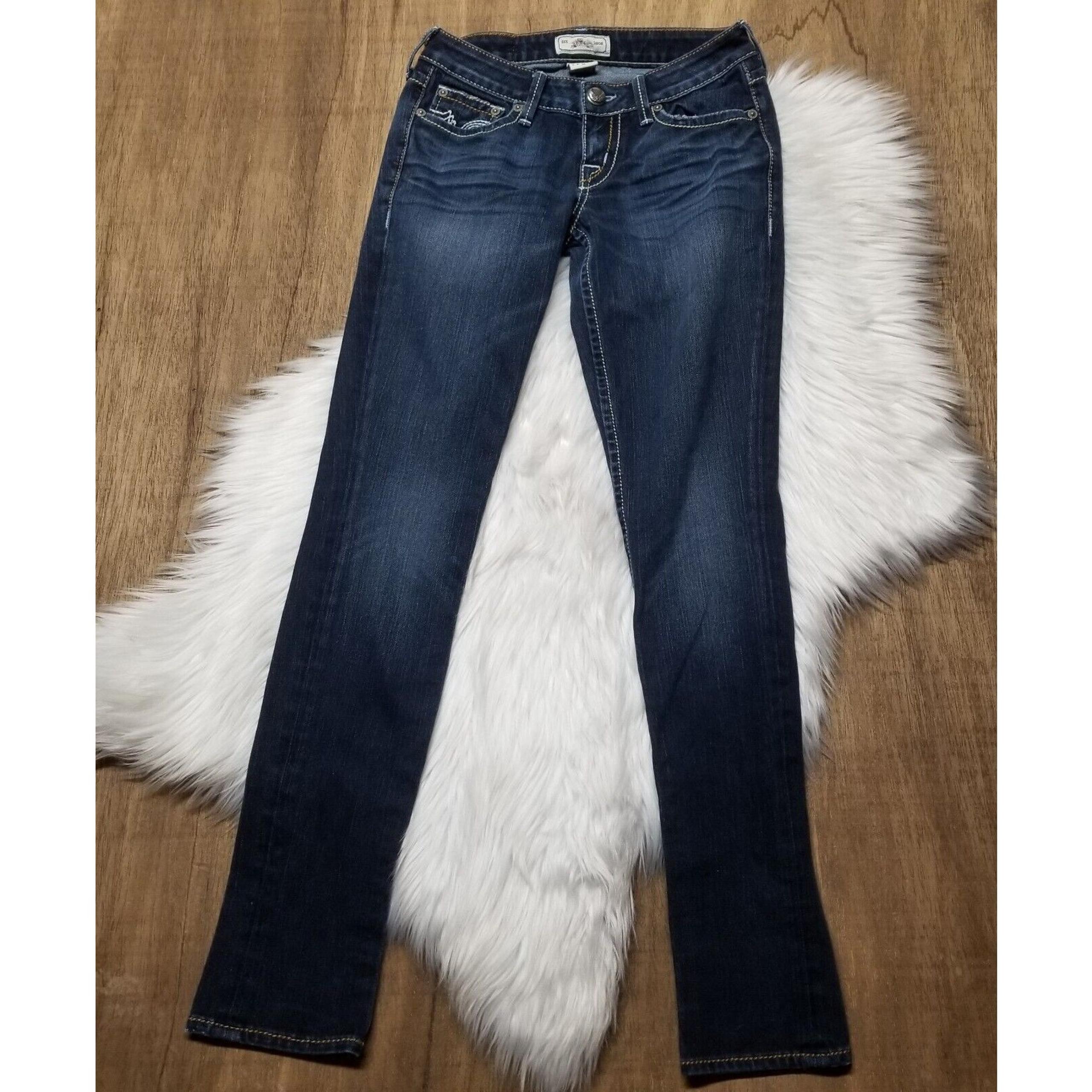 PRVCY London Skinny Jeans Women's Size 25 (2) Dark Indigo Wash Denim