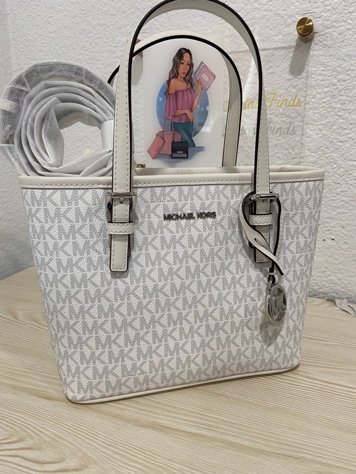 Michael Kors 2024 XS White Tote