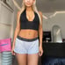 princess polly black halter top