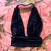 princess polly black halter top