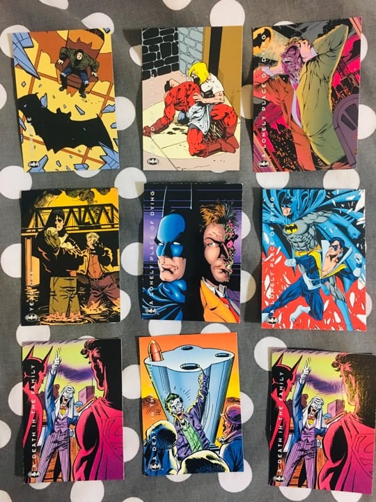 SkyBox 1994 DC Batman Trading Cards
