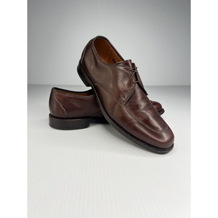 Allen Edmonds Mens Oxfords Size 9 D Burton Brown Leather Dress Shoes