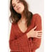 Free People Constellation Crochet Fringe Tunic Mars Dust