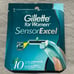 Gillette Sensor Excel Womens Razors