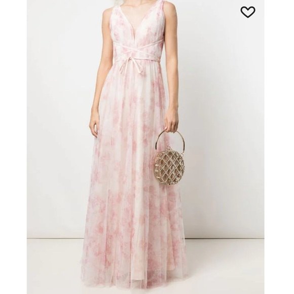 NWOT Marchesa Notte Floral Bridesmaid Dress