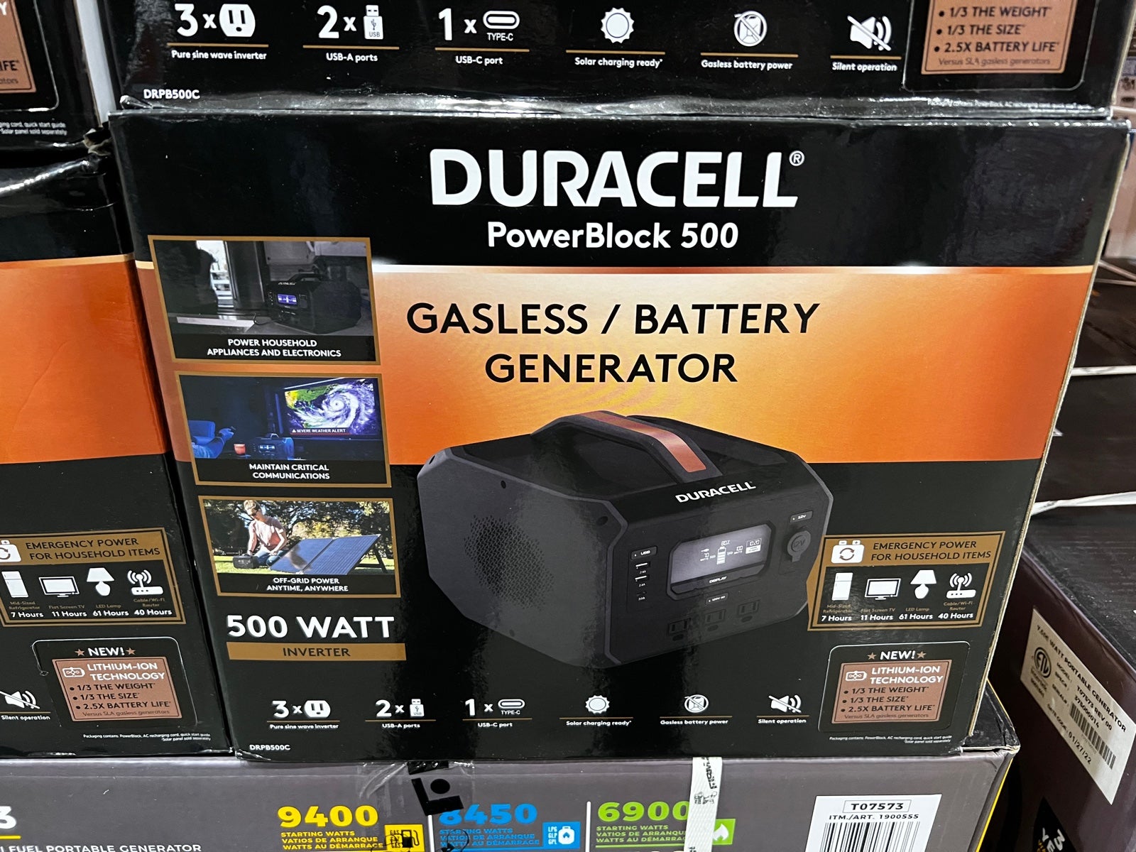 Duracell Powerblock 500